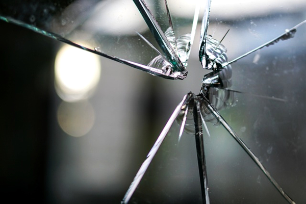 broken window