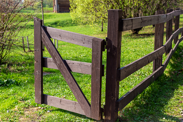 open gate