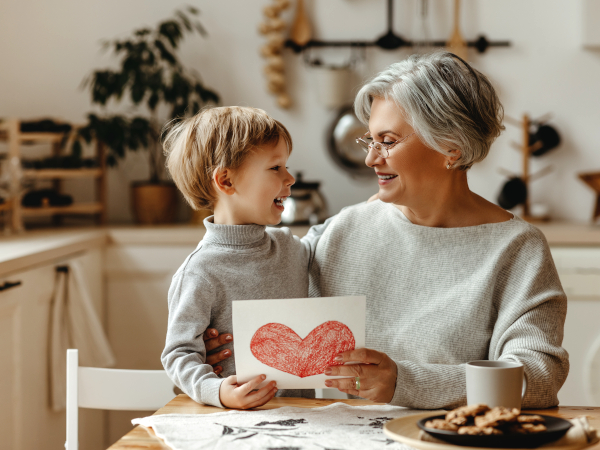 GRANDMA AND GRANDSON