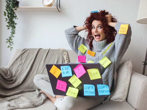 BUSY WOMAN