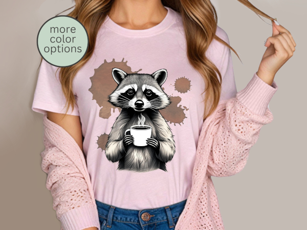 RACCOON COFFEE SHIRT