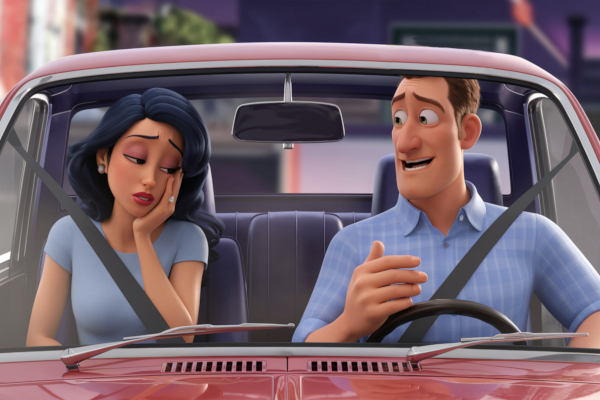Wife feeling ashamed because of what her husband said.